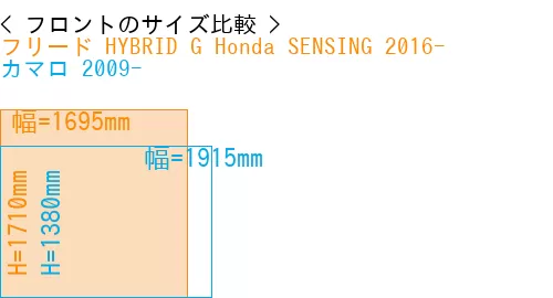 #フリード HYBRID G Honda SENSING 2016- + カマロ 2009-